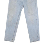 CARHARTT Mens Regular Fit Light Blue Denim Jeans W34 L31 Zip Closure