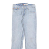 LEVI'S 502 Girls Jeans Light Blue Regular Tapered Denim W25 L26 Contemporary Fit