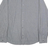 GAP Mens Grey Cotton Long Sleeve Shirt M Classic Fit Casual Formal