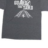 JERZEES Mens Grey Wapakoneta Redskins Football Graphic T-Shirt XL Short Sleeve