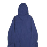 LEVI'S Womens Blue Cotton Outdoor Jacket S Hooded Zip Casual Lightweight