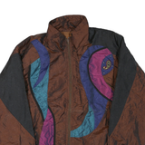 WESTBOUND SPORT Mens Brown Black Blue Purple Jacket L Polyester Blend