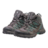 SALOMON Hiking Boots Grey Synthetic Womens UK 6