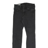 LEVI'S Womens Slim Black Denim Slim Jeans W26 L28 Stretch