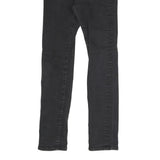 LEVI'S Womens Slim Black Denim Slim Jeans W26 L28 Stretch