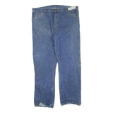 DICKIES Mens Regular Fit Blue Denim Jeans W40 L32 Cotton Blend Zip Classic