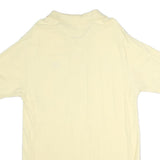 CHAPS RALPH LAUREN Mens Yellow Polo Shirt XL Cotton Short Sleeve Plain Classic