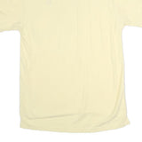CHAPS RALPH LAUREN Mens Yellow Polo Shirt XL Cotton Short Sleeve Plain Classic