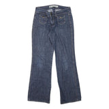 GAP Womens Relaxed Bootcut Denim Medium Blue W32 L31 Cotton Blend Zip Jeans