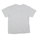 DELTA Mens Grey St George Island Florida Graphic T-Shirt L Short Sleeve Crew