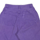 RIO Womens Shorts Purple Casual Regular Fit M W28 Comfortable Cotton Blend