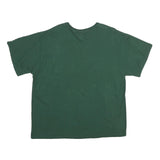 RUSSELL ATHLETIC Mens Green & N/A Pocket T-Shirt XL Short Sleeve Crew Neck Plain