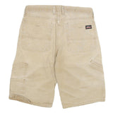 DICKIES Mens Shorts Beige Casual XL W32 Heavy Duty Workwear Cotton Blend