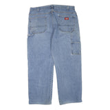 DICKIES Mens Jeans Blue Regular Straight Denim Medium W40 L28 Workwear