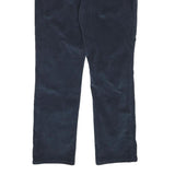 CALVIN KLEIN JEANS Mens Cotton Blend Navy Regular Fit Straight Trousers W33 L29