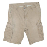 CARHARTT Mens Shorts Beige Casual Cargo M W34 Workwear Cotton Blend