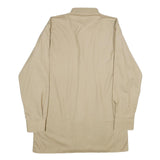 J. MEDER-WATER AG Mens Beige Cotton Blend Shirt XL Classic Fit Long Sleeve