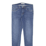 LEVI'S 710 Womens Jeans Blue Slim Skinny Denim Medium W25 L27 Stretch Zip