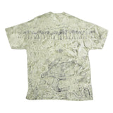 JERZEES Mens Beige Paradise Island Bahamas Graphic T-Shirt L Short Sleeve Crew