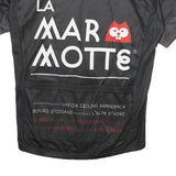 DMTEX Mens Black Cycling Jersey M Short Sleeve Round Neck Sports Print