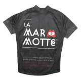 DMTEX Mens Black Cycling Jersey M Short Sleeve Round Neck Sports Print