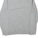 TED BAKER Mens Grey Long Sleeve Plain M Polo Shirt Cotton Blend Casual