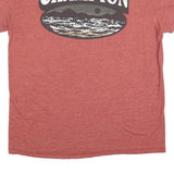 CHAMPION Mens Red Graphic T-Shirt XL Short Sleeve Crew Neck Cotton Casual