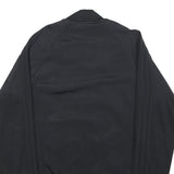 ADIDAS Mens Black Polyester Blend Bomber Jacket S Athletic Plain Zip Stylish