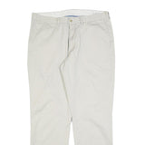 POLO RALPH LAUREN Mens Cotton Blend Beige Relaxed Straight Trousers W38 L34