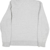 THE NORTH FACE Womens Grey & Purple Hoodie L Cotton Logo Casual Warm