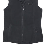 BERGHAUS Womens Black Fleece Vest M Polyester Outdoor Casual Zip Pockets