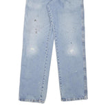 DICKIES Mens Regular Fit Denim Jeans Light Blue W32 L32 Zip Pockets Casual