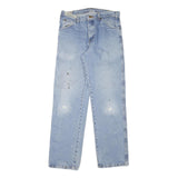 DICKIES Mens Regular Fit Denim Jeans Light Blue W32 L32 Zip Pockets Casual