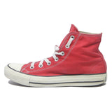 CONVERSE Chuck Taylor All Star Womens High Top Trainers Red Canvas UK 6 Classic