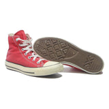 CONVERSE Chuck Taylor All Star Womens High Top Trainers Red Canvas UK 6 Classic