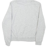 PUMA Womens Grey Hoodie M Cotton Blend Pullover Casual Sports Sweatshirt