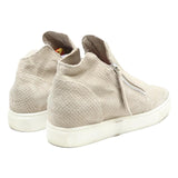 STEVE MADDEN Women Leather Beige Ankle Boots UK 8 Zip Detail Casual Comfort