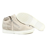 STEVE MADDEN Women Leather Beige Ankle Boots UK 8 Zip Detail Casual Comfort