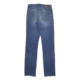 LEVI'S Womens Classic Blue Jeans Denim Medium W27 L32 Comfortable Zip Closure