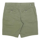 TED BAKER Mens Shorts Green Casual Regular M W34 Cotton Blend Classic Fit