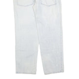 SOUTHPOLE Mens Jeans Blue Regular Straight Denim Light W40 L32 Casual Zip