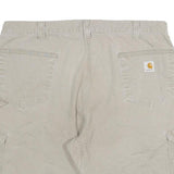 CARHARTT Mens Shorts Beige Cargo 3XL W40 Cotton Blend Comfortable Workwear