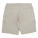CARHARTT Mens Shorts Beige Cargo 3XL W40 Cotton Blend Comfortable Workwear
