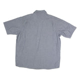 WRANGLER Mens Blue Shirt XL Cotton Blend Casual Button Pocket Comfortable