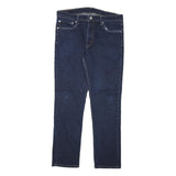 LEVI'S Mens Slim Blue Denim Jeans W32 L29 Zip Closure Classic Style