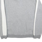 PUMA Mens Grey & White Zip Jacket S Cotton Blend Plain Lightweight Sportswear