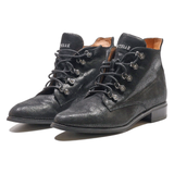 MAM'ZELLE Ankle Boots Black Suede Womens UK 3