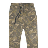 POOL JEANS Mens Cotton Blend Camouflage Trousers Regular Fit Straight W28 L28