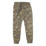 POOL JEANS Mens Cotton Blend Camouflage Trousers Regular Fit Straight W28 L28