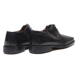 PEGABO Derby Shoes Black Leather Mens UK 7